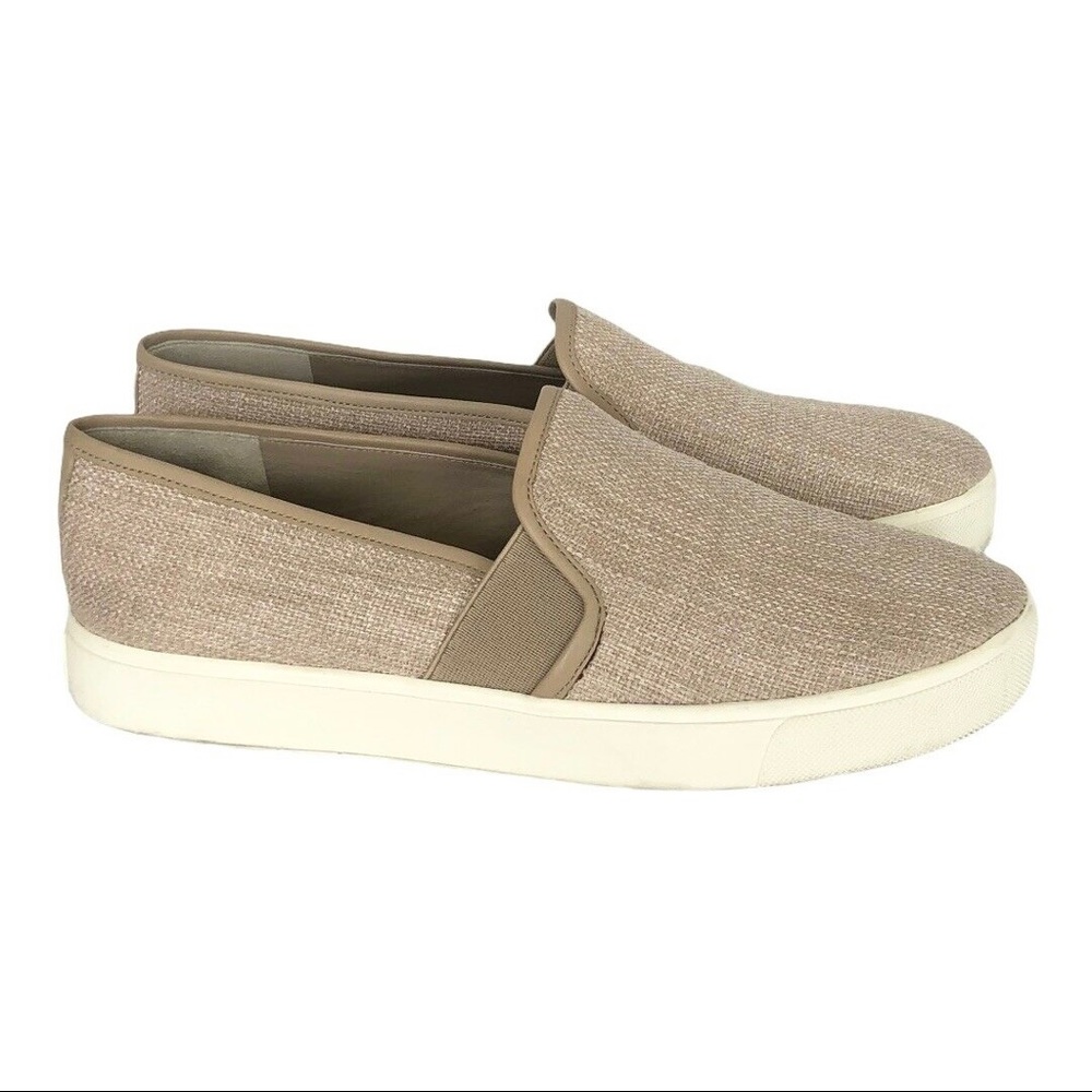 Vince Blair in Beige Canvas and Leather